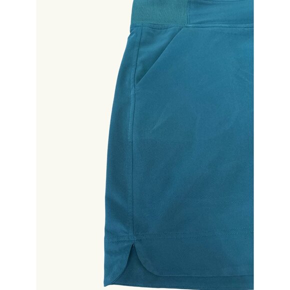32 Degrees Cool Teal Skort Size Large Built In Shorts Stretch Sport Casual Skirt - Picture 8 of 9